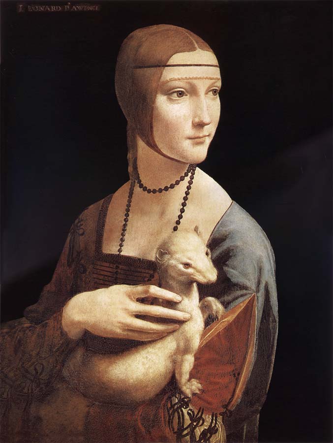 Lady with the ermine